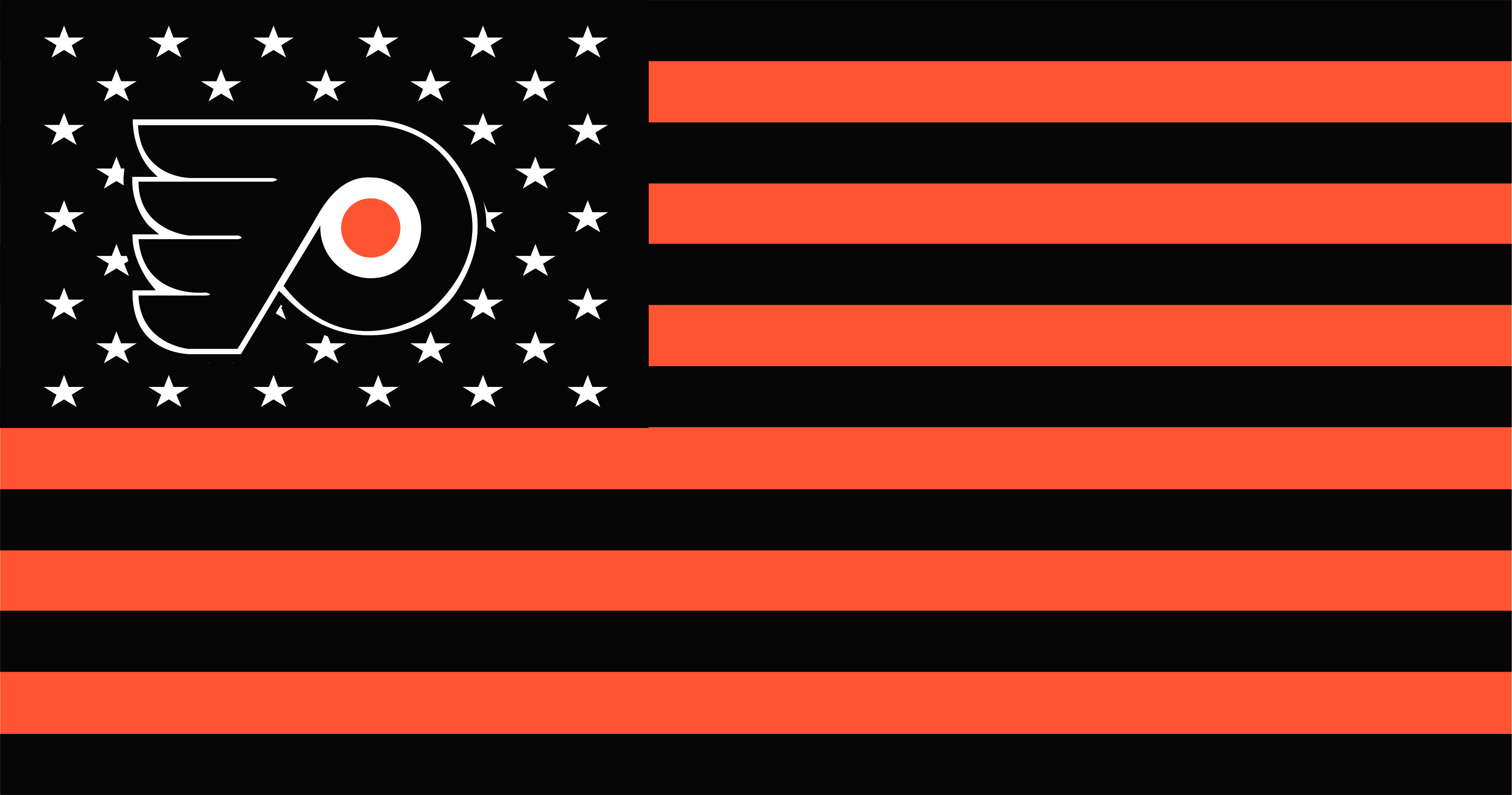 Philadelphia Flyers Flag001 logo vinyl decal